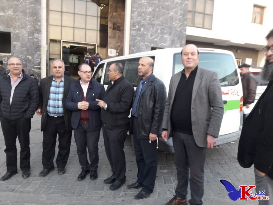 وفد كبير من منظمة اطباء لحقوق الانسان يختتم زيارة ناجحة الى قطاع غزة 